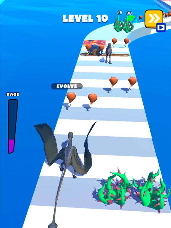 Capturas de pantalla de Dino Run 3D - Dinosaur Race iPad 