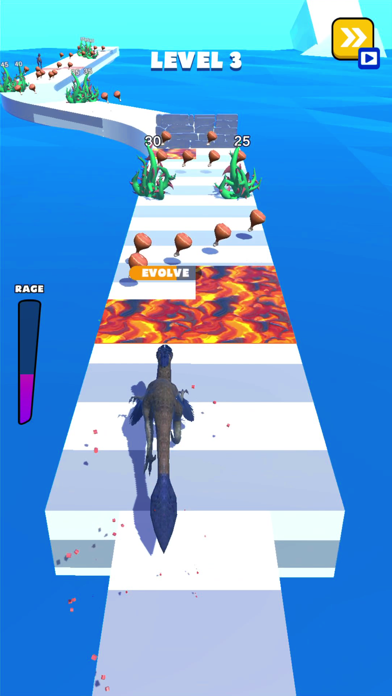 Capturas de pantalla de Dino Run 3D - Dinosaur Race