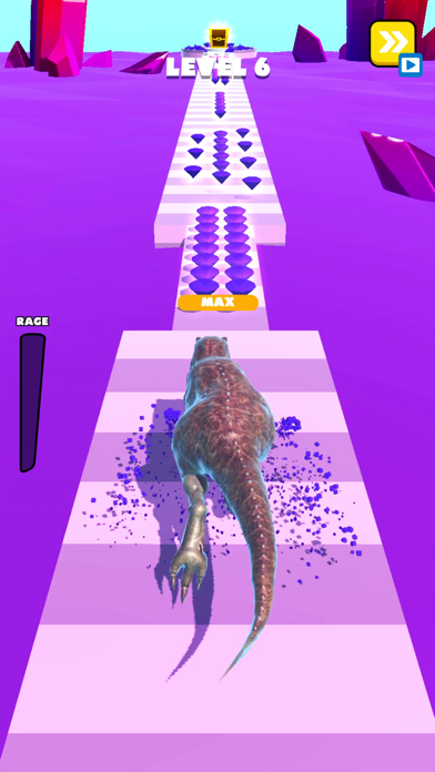 Capturas de pantalla de Dino Run 3D - Dinosaur Race
