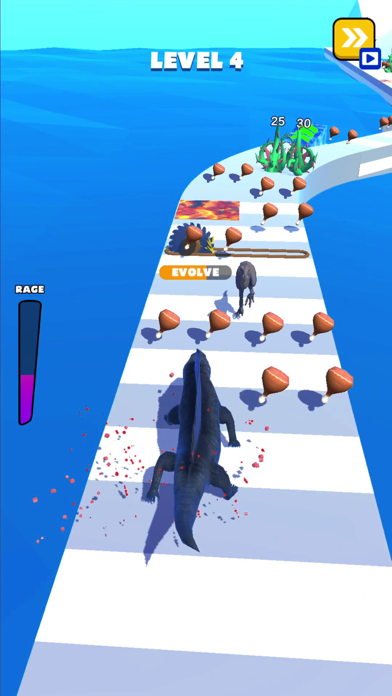 Capturas de pantalla de Dino Run 3D - Dinosaur Race