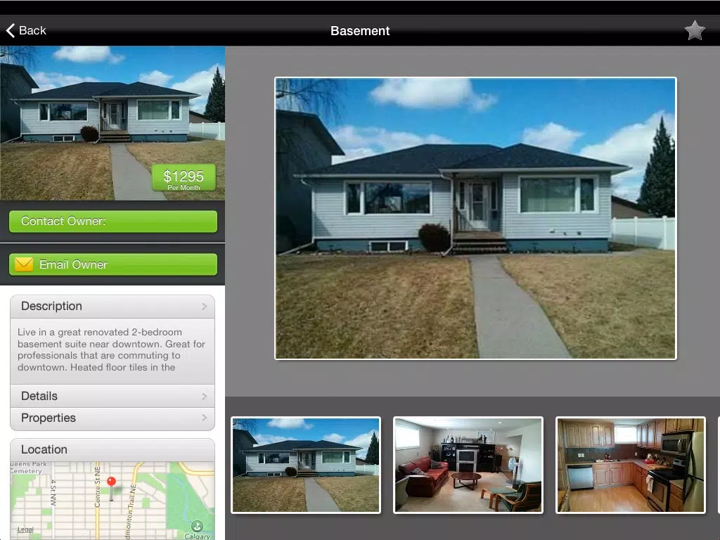 Apartment Rentals & Houses for Rent Searches by Rent Click iPad Screenshots