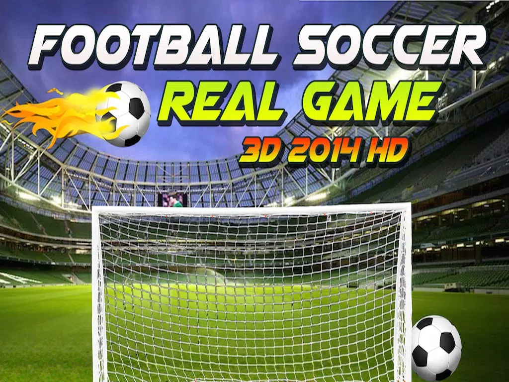 Football Soccer Real Game 2014 HD Free iPad  스크린샷