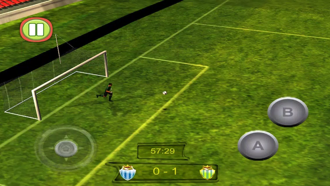 Football Soccer Real Game 2014 HD Free 스크린샷