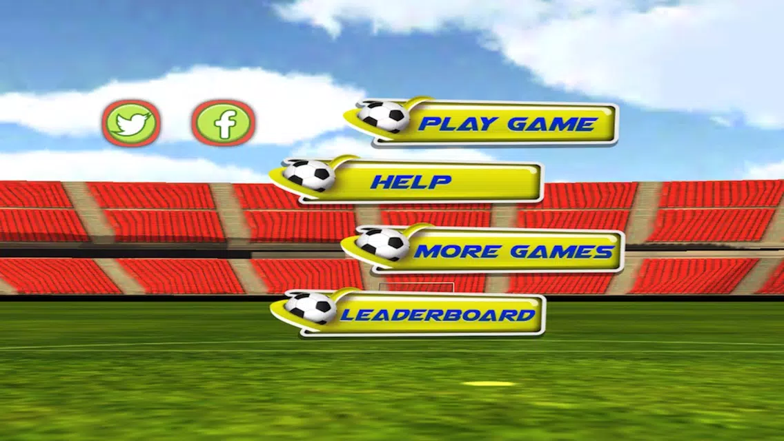 Football Soccer Real Game 2014 HD Free 스크린샷