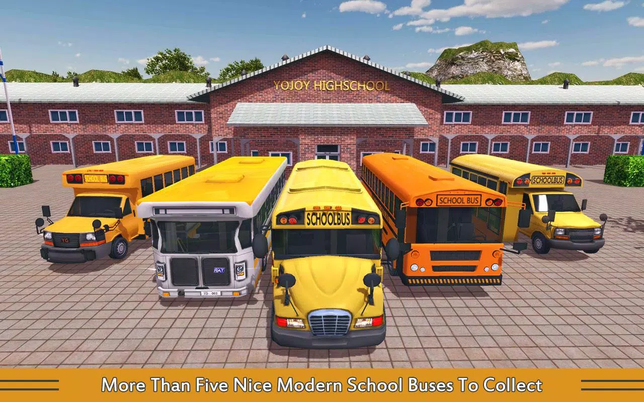School Bus Game Pro Screenshots