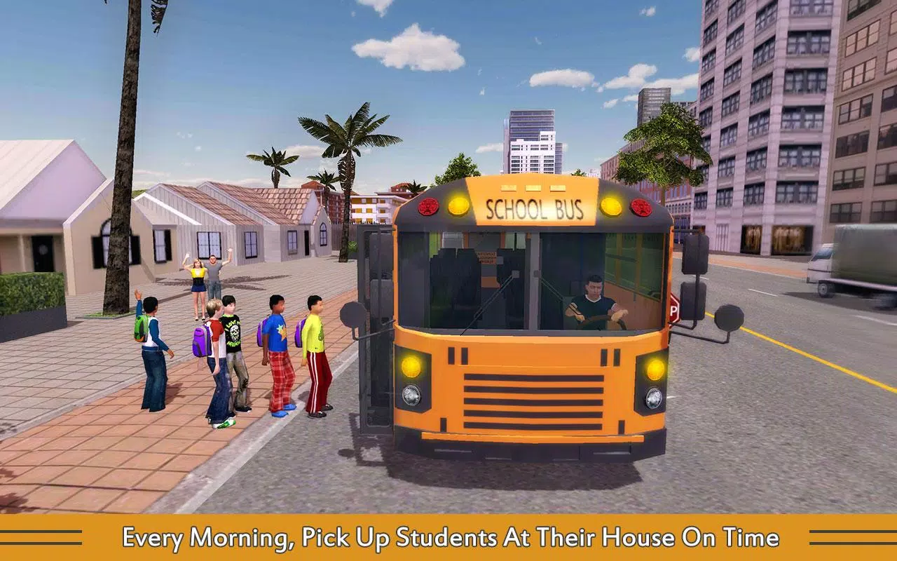 School Bus Game Pro Screenshots