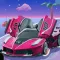 Driving a racing car