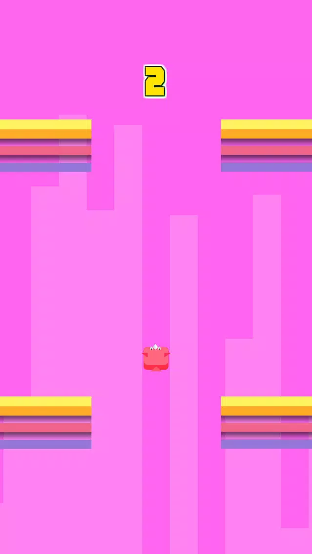 Capturas de tela do Bird Fly - tap screen through obstacle