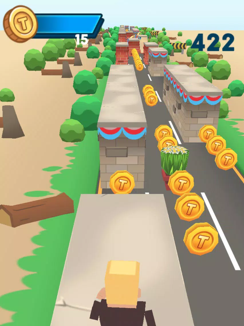 Trump - Great Wall Runner iPad  স্ক্রিনশট