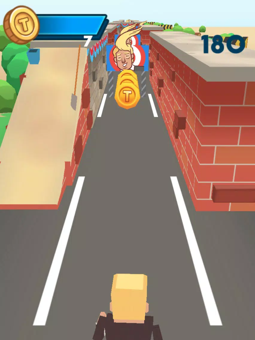 Trump - Great Wall Runner iPad  স্ক্রিনশট