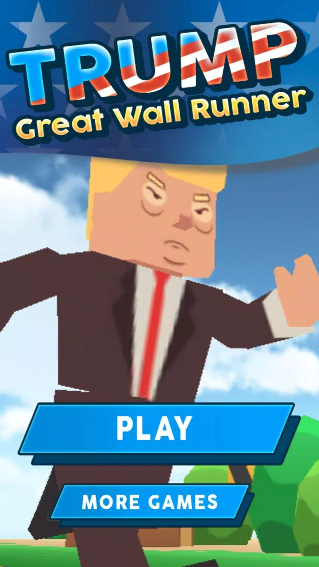 Trump - Great Wall Runner স্ক্রিনশট