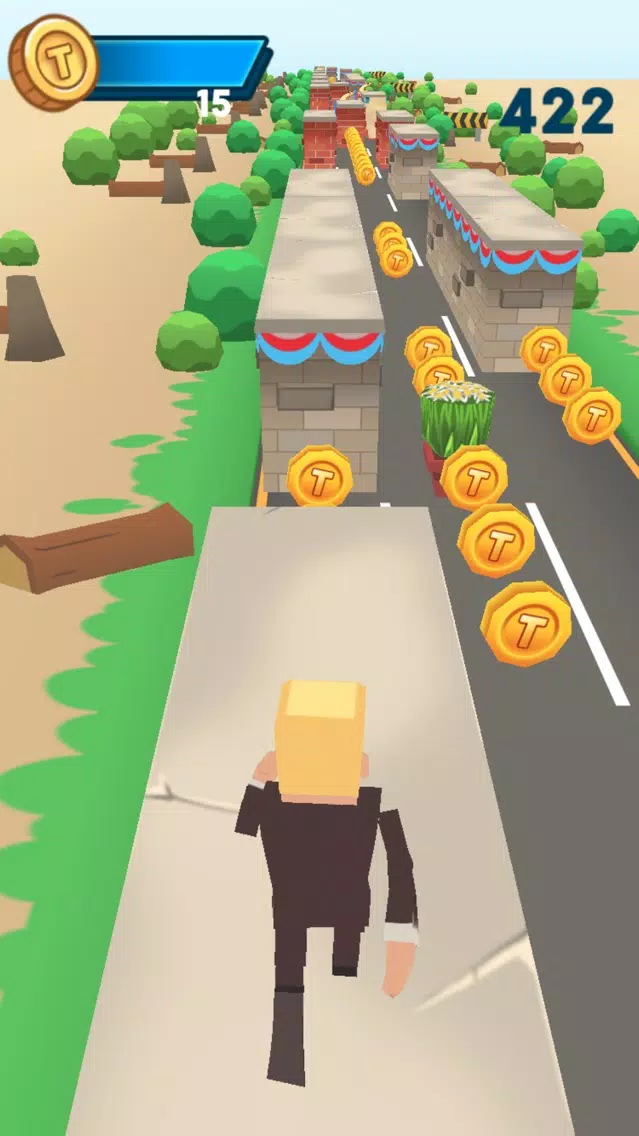 Trump - Great Wall Runner স্ক্রিনশট