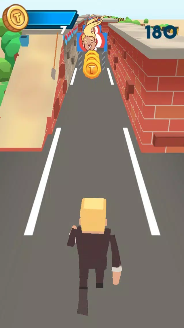 Trump - Great Wall Runner স্ক্রিনশট