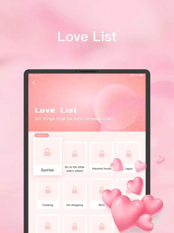 Love Days - My Love Counter iPad Screenshots