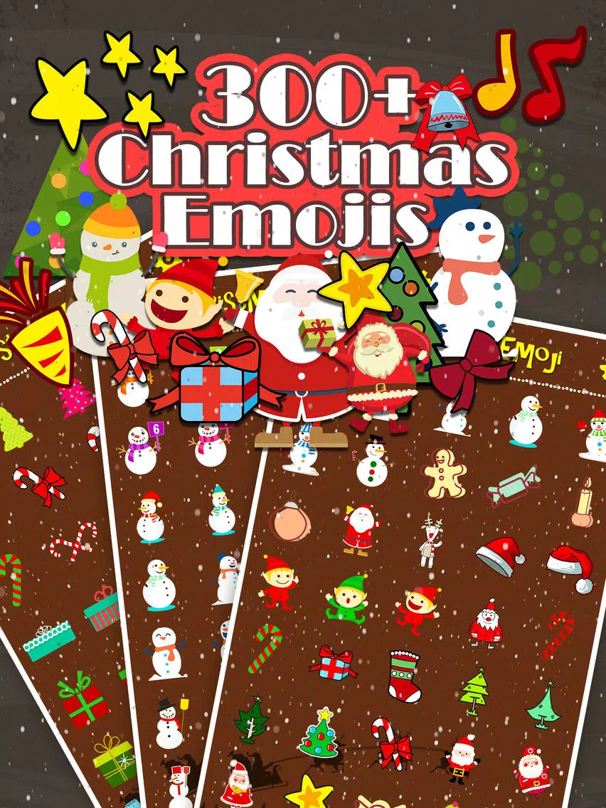 Merry Christmas Emoji - Holiday Emoticon Stickers & Emojis Icons for Message Greeting iPad Screenshots