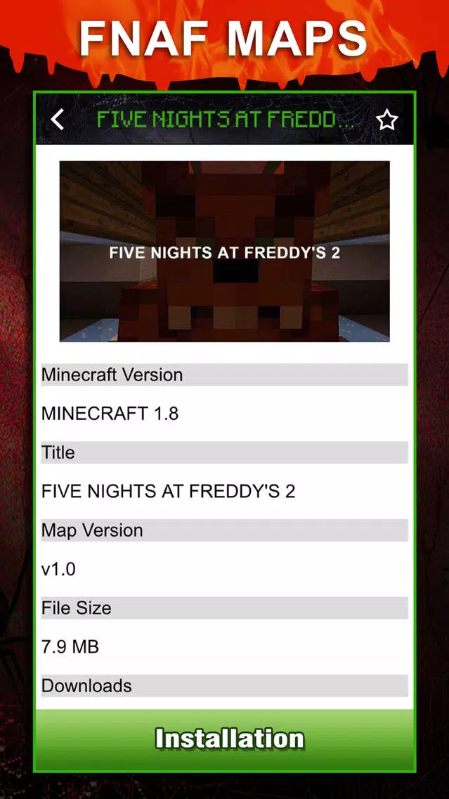 FNAF Maps FREE - Map Download Guide for Five Nights At Freddys Minecraft PE & PC Edition Screenshots