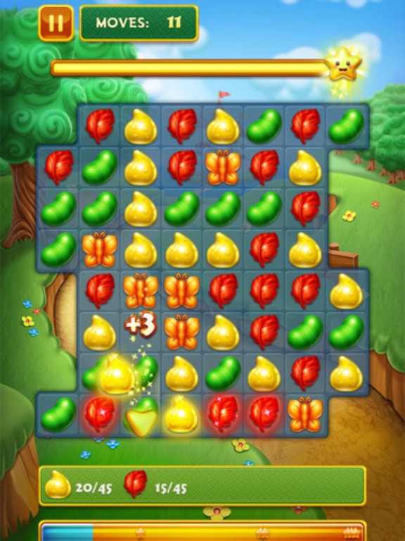 Tangkapan skrin Charm Story - 3 match puzzle crush splash game iPad 