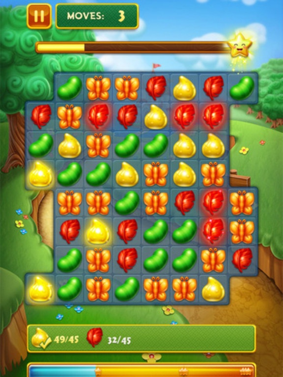 Tangkapan skrin Charm Story - 3 match puzzle crush splash game iPad 