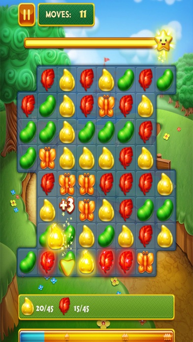 Tangkapan skrin Charm Story - 3 match puzzle crush splash game