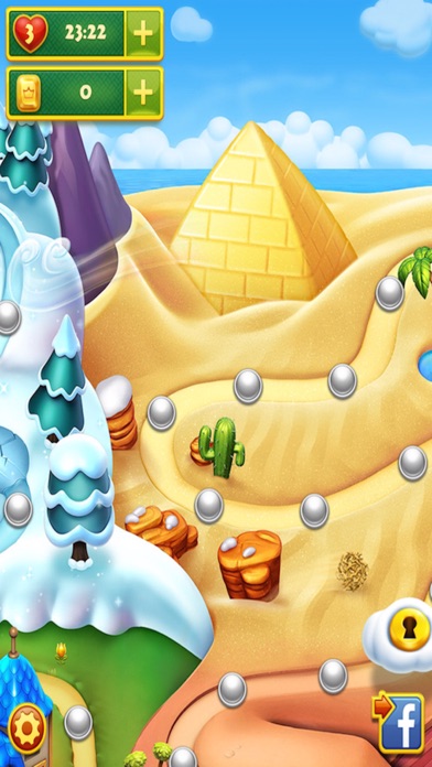 Tangkapan skrin Charm Story - 3 match puzzle crush splash game
