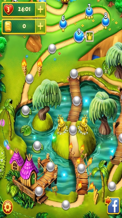 Tangkapan skrin Charm Story - 3 match puzzle crush splash game