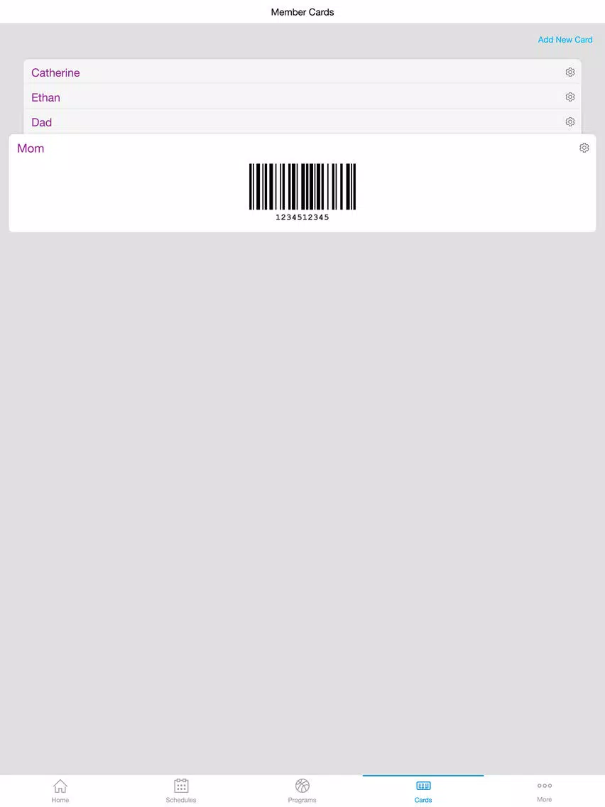 Oshkosh Community YMCA iPad Screenshots