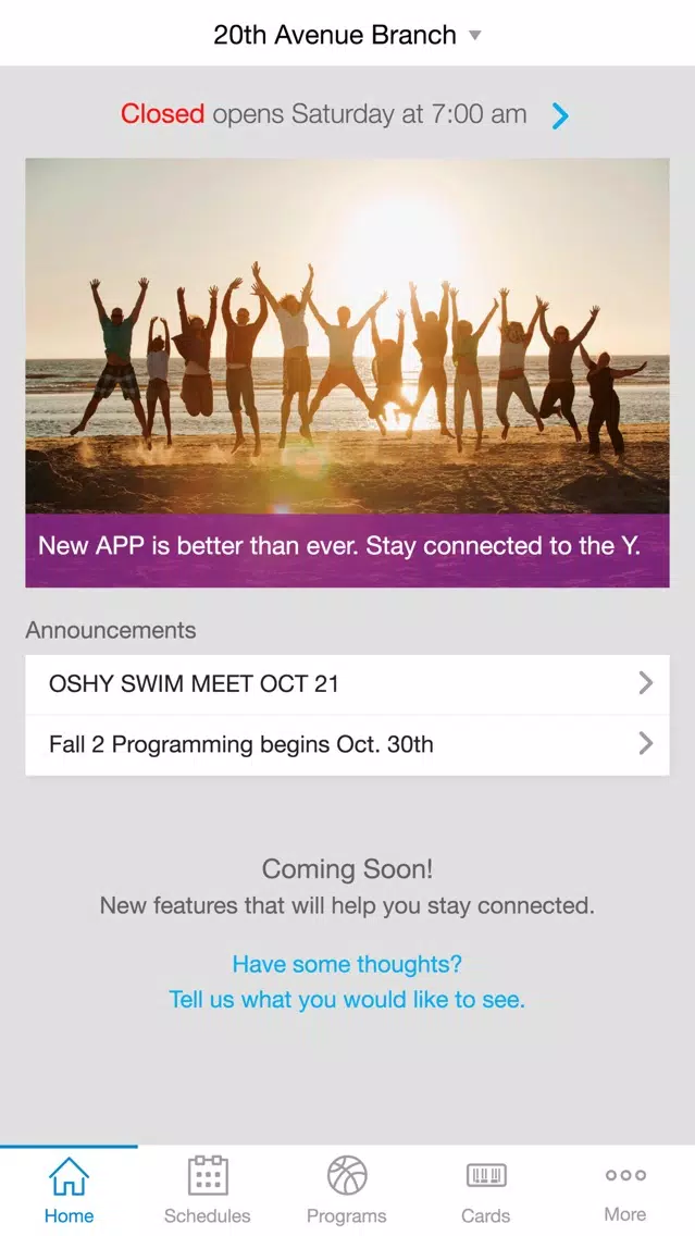 Oshkosh Community YMCA Screenshots