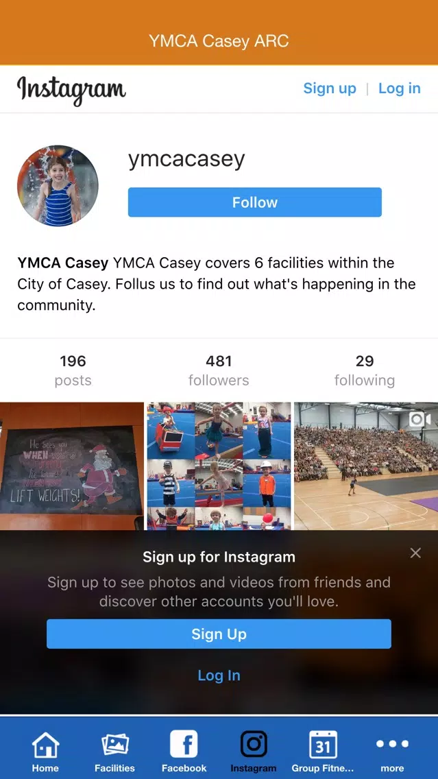 Casey ARC Member App Screenshots