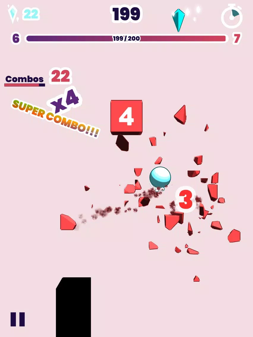 Zrzuty ekranu BADAboom: Swap and Destroy iPad 