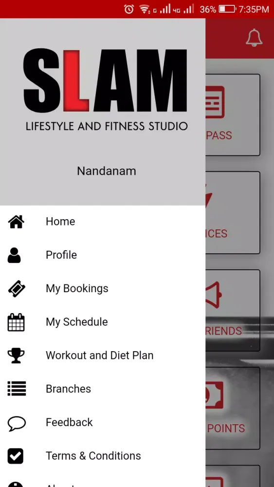 Slam Fitness Screenshots