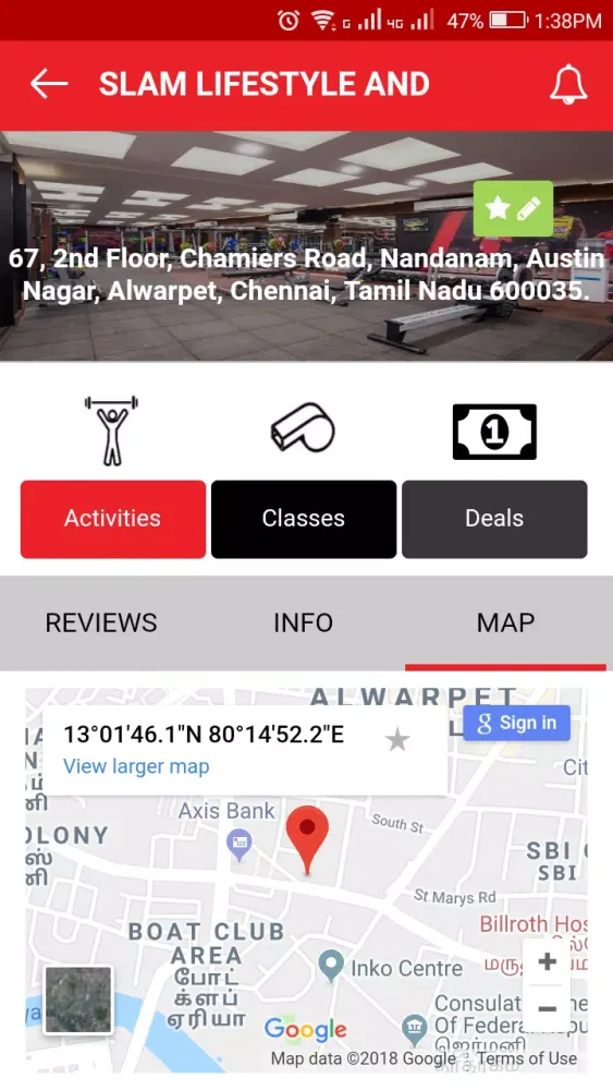 Slam Fitness Screenshots