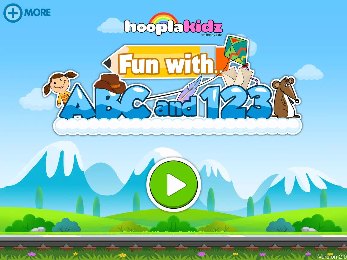 HooplaKidz Fun with ABC and 123 (FREE) iPad Screenshots
