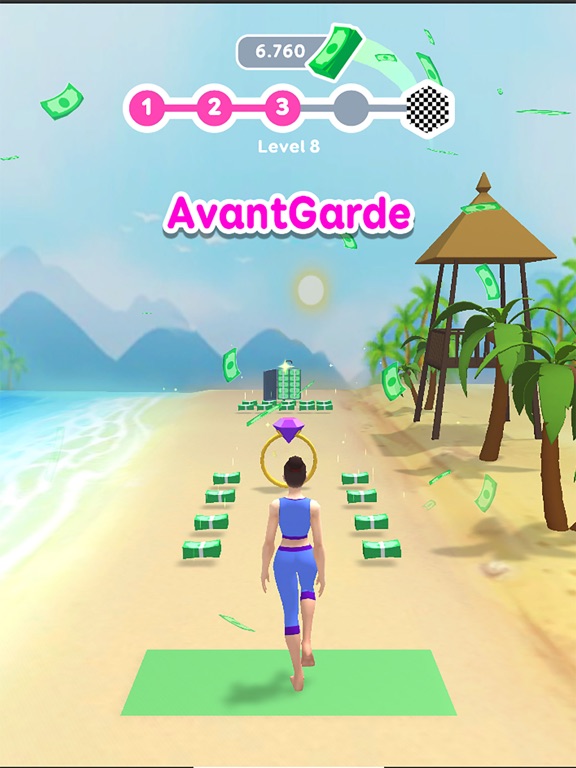 Yoga Workout 3D iPad 应用截图
