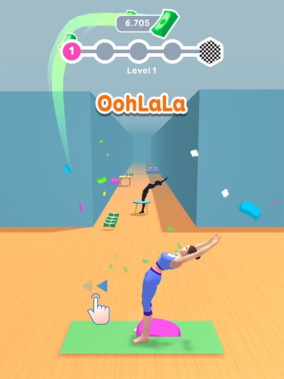 Yoga Workout 3D iPad 应用截图