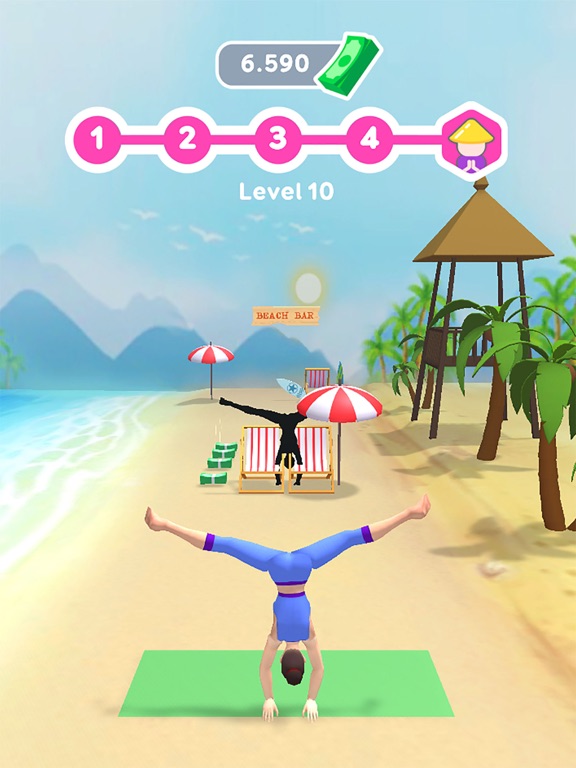 Yoga Workout 3D iPad 应用截图