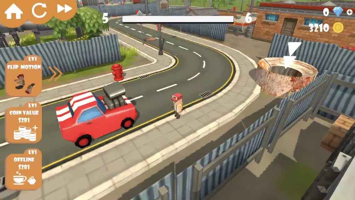 Zrzuty ekranu Street Flip