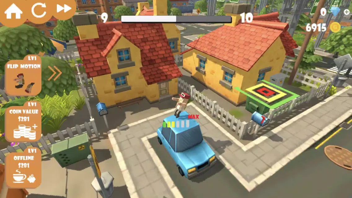 Zrzuty ekranu Street Flip