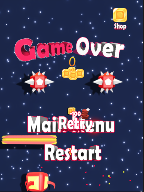 Space War - Flying Rocket Game iPad 應用截圖