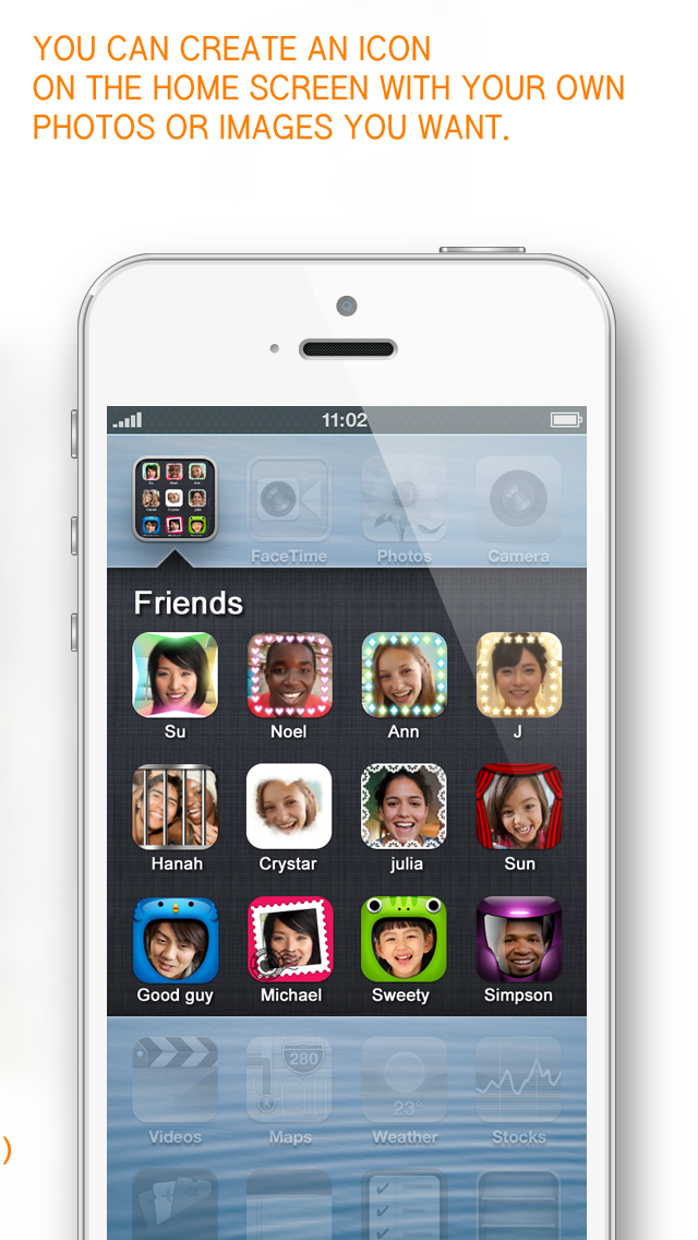 Contact shortcut photo icon ( iFavorite ) for Home screen Screenshots
