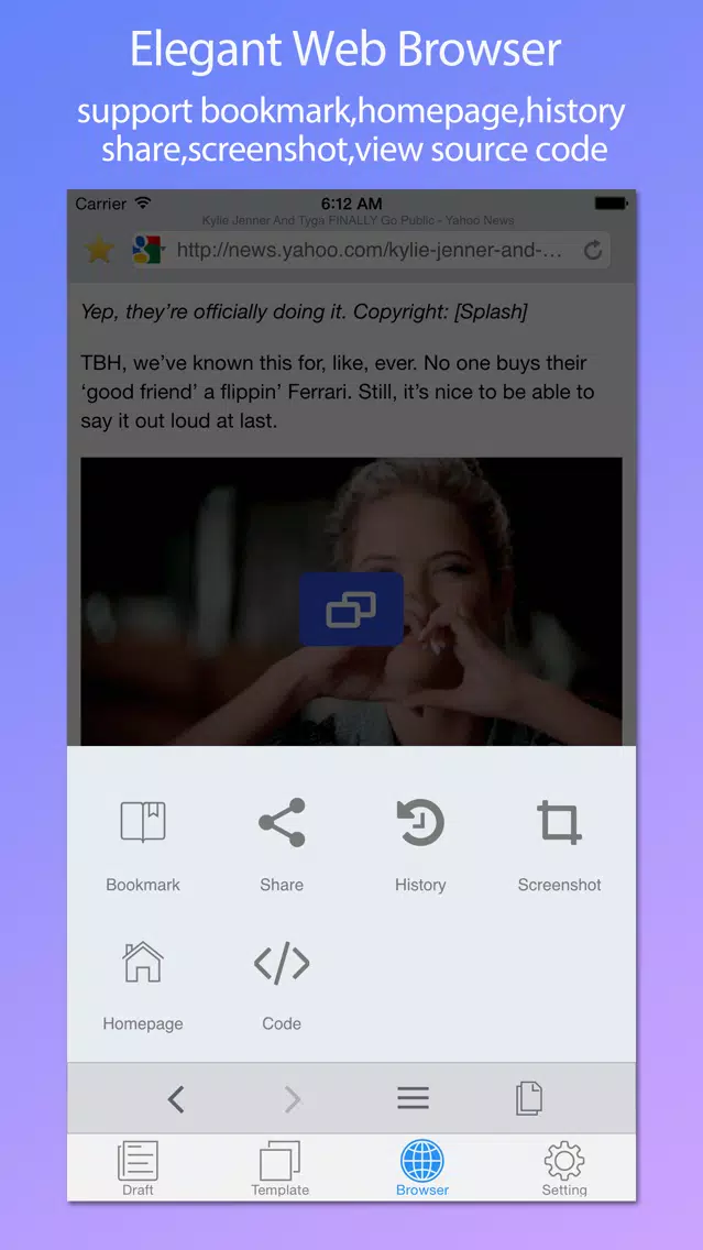 Template Keyboard - input text base template Screenshots