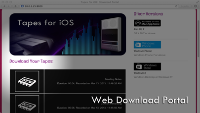 Tapes Lite Screenshots