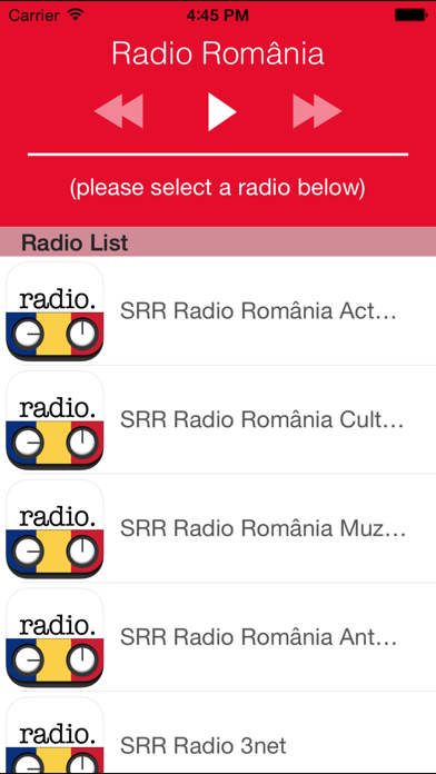 Radio România - România radio online gratuite (RO) Screenshots