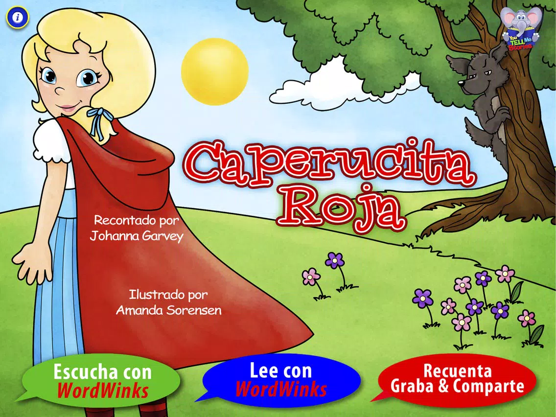 Caperucita Roja con WordWinks iPad Screenshots