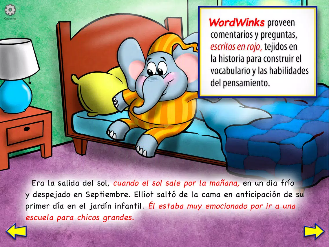 Caperucita Roja con WordWinks iPad Screenshots