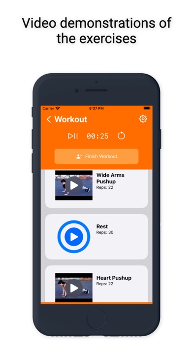 Push-up - Chest Back and Arms Screenshots
