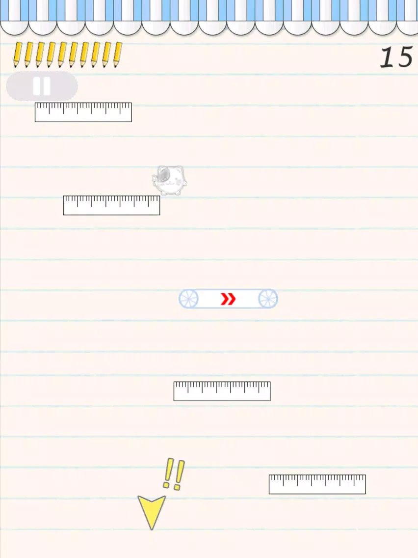 ภาพหน้าจอของ Run Down Stairs iPad 