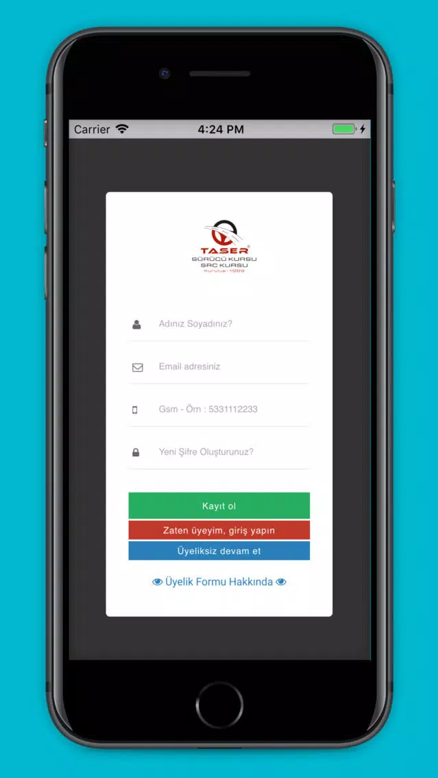 Taşer Sürücü Kursu & Src Kursu Screenshots