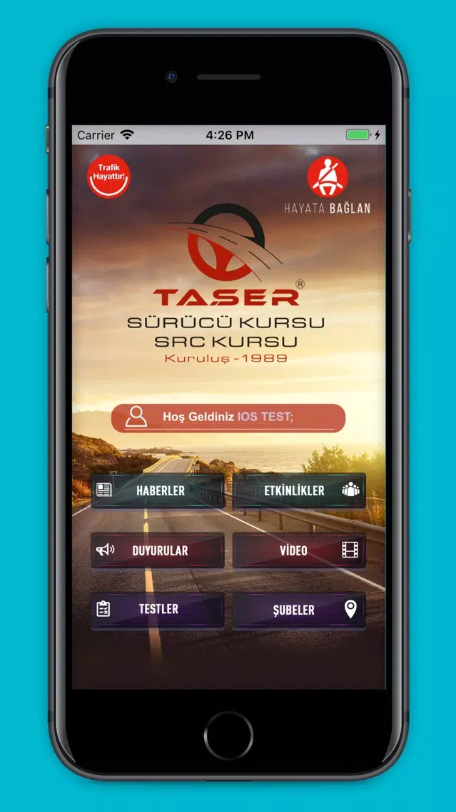 Taşer Sürücü Kursu & Src Kursu Screenshots