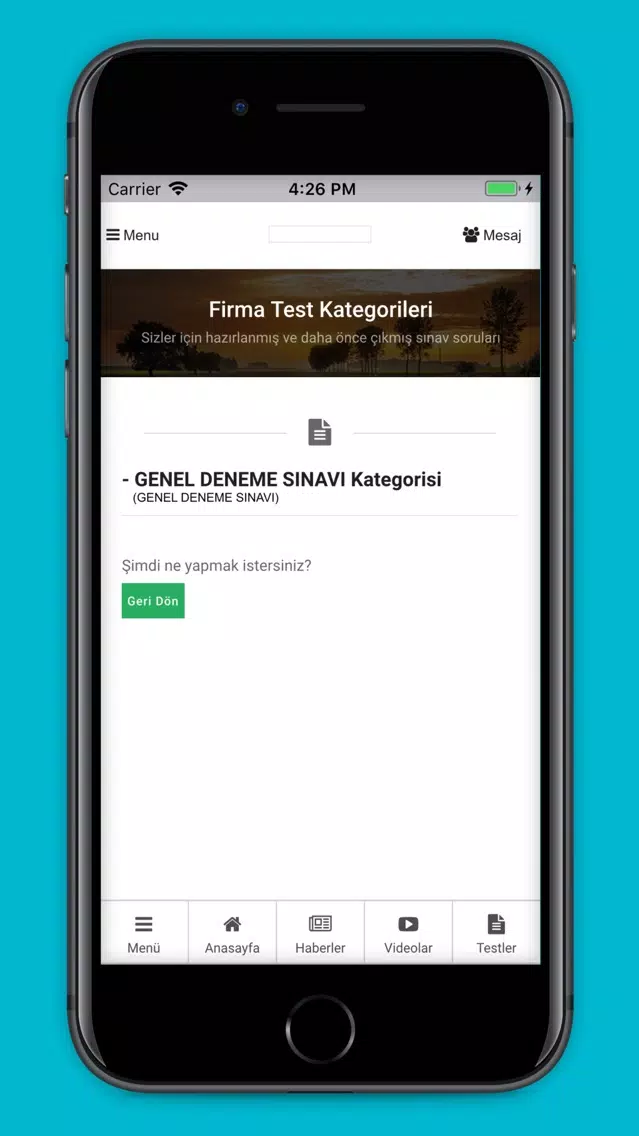 Taşer Sürücü Kursu & Src Kursu Screenshots