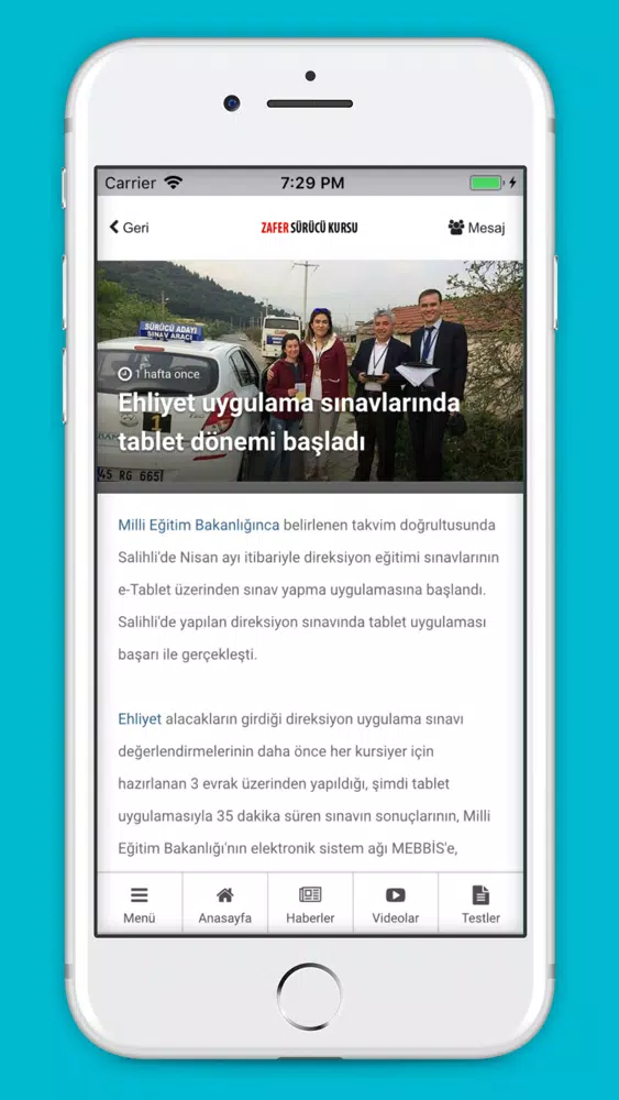Zafer Sürücü Kursu B.Evler Screenshots